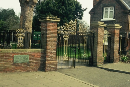 Bridgford Park, Jubilee Gates 2007