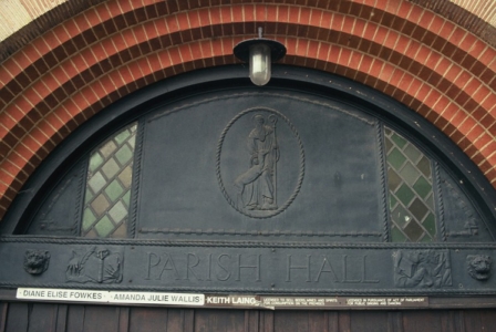 Church Drive, Community Hall, entrance 2006