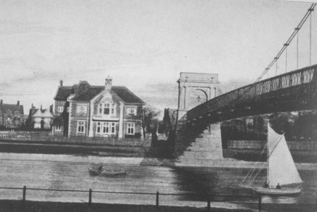 Welbeck Suspension Bridge c1911